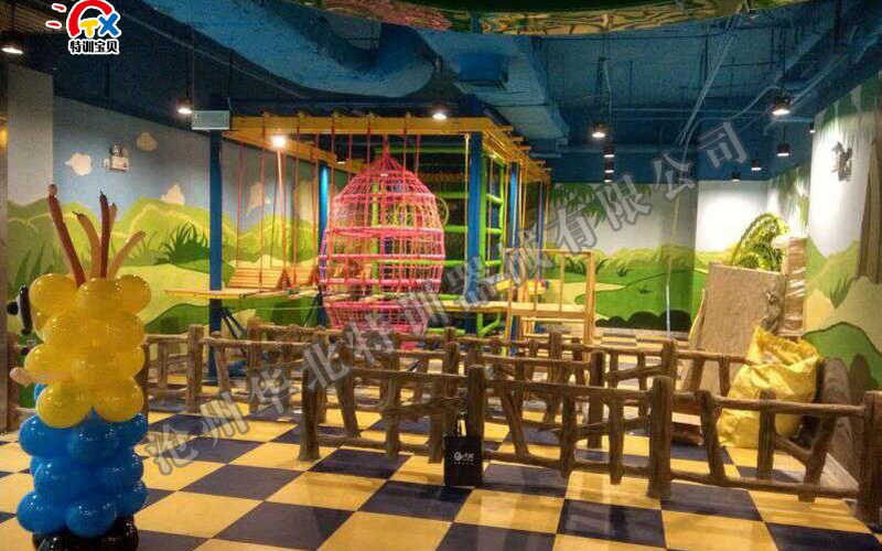 華北特訓兒童拓展器械入駐湖北宜昌