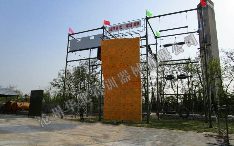 山東濱州拓展基地順利安全裝完工正式投入使用