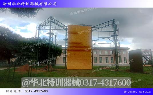 黑龍江省齊齊哈爾某部隊(2)拓展訓練器械(心理行為訓練器械)項目正式投入使用!
